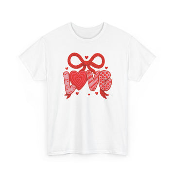 Valentine's Day Heart T-Shirt | Romantic Graphic Tee Gift