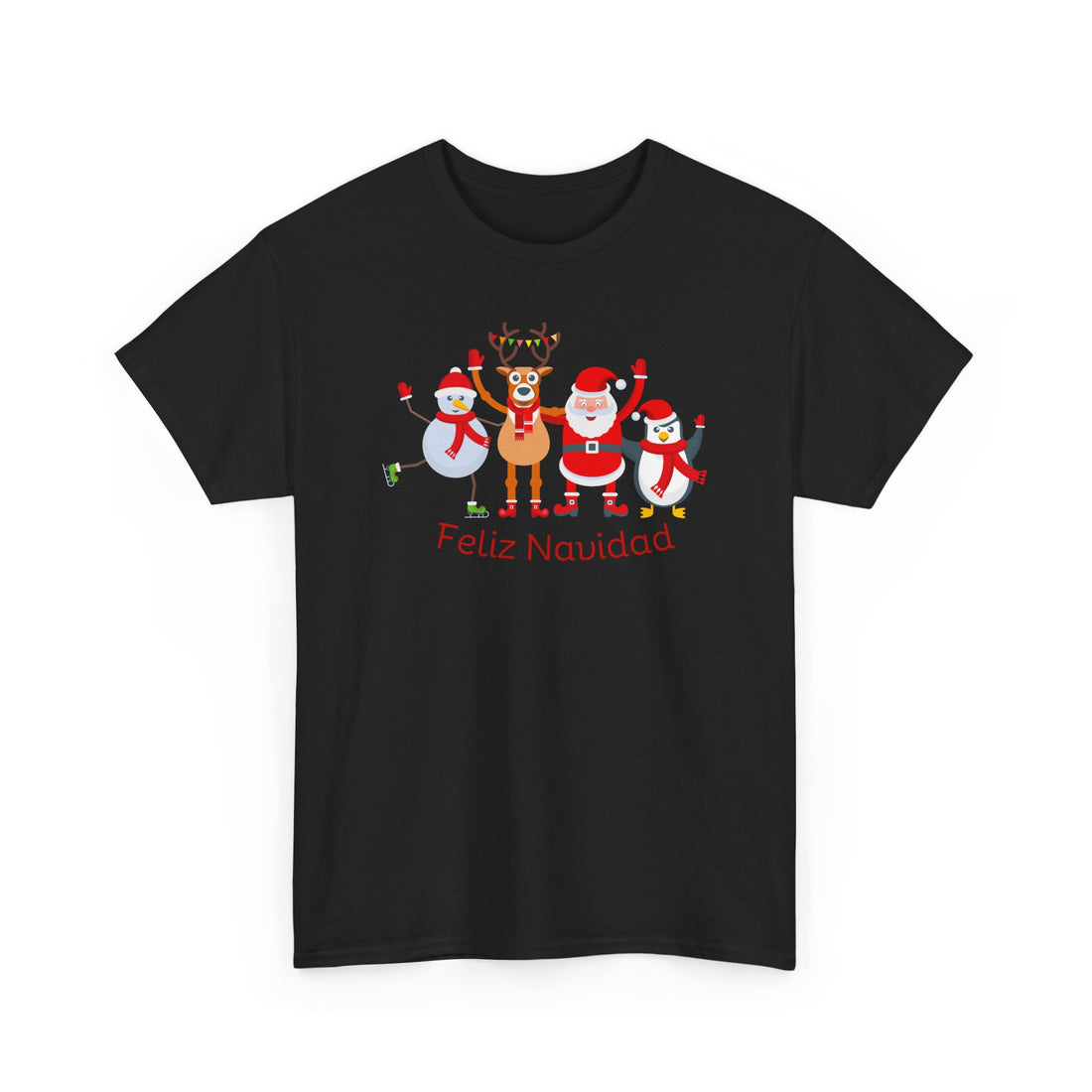 Merry Christmas T-Shirt - Feliz Navidad T-Shirt, Unisex Spanish Merry Christmas Shirt