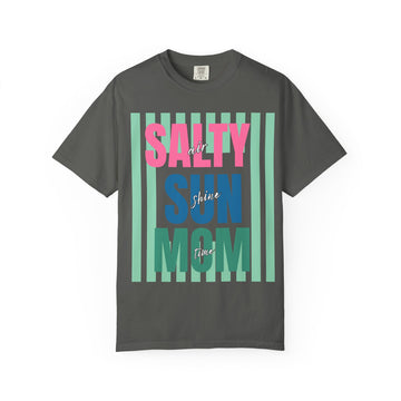 Salty Sun Mom T-Shirt | Beachy Mom Graphic Tee