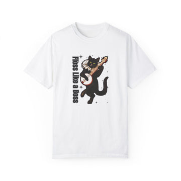 Cat Guitar T-Shirt - Inspirational Gift for Cat Lovers