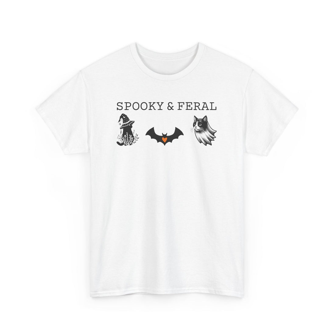 Halloween Graphic T-Shirt - Spooky Unisex Tee