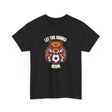 Let the Game Begin – Bold Lion Sports T-Shirt for men, Motivation Tee,