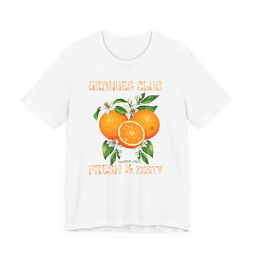 Orange Graphic T-Shirt - Vintage Gift for Her