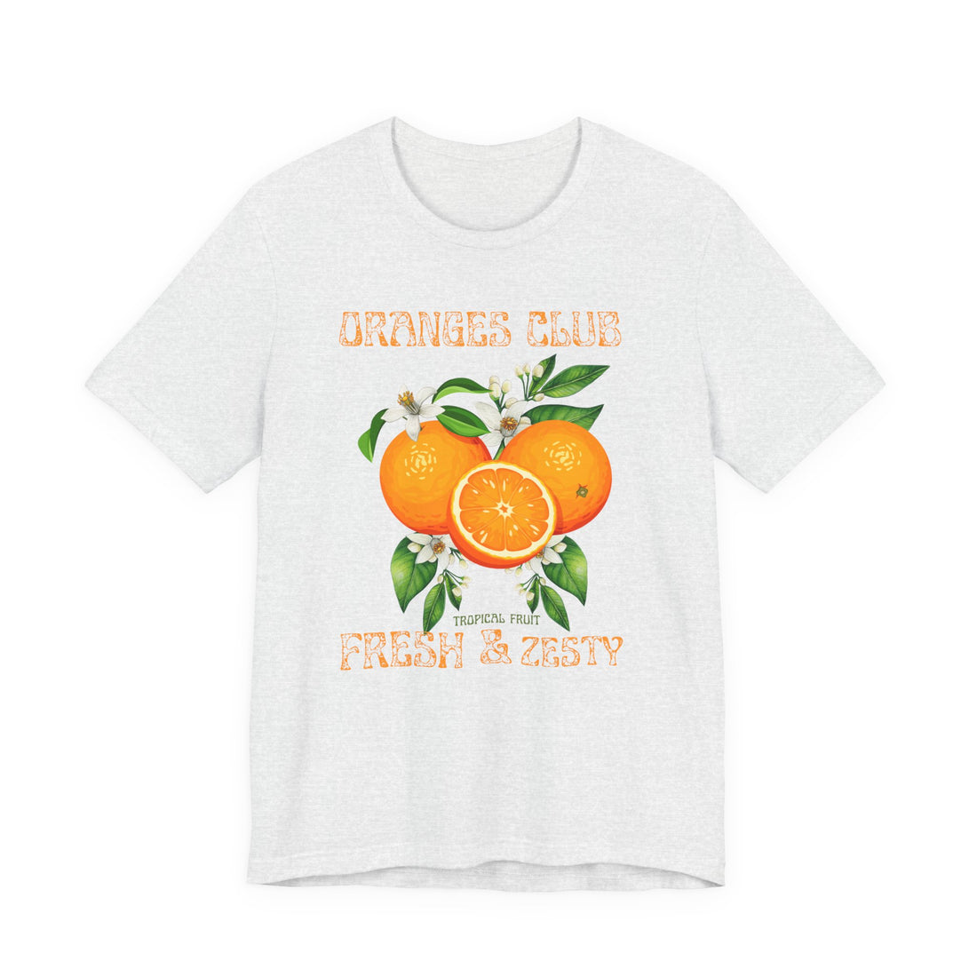 Orange Graphic T-Shirt - Vintage Gift for Her